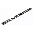 Emblems 3D Badges for Silverado 1500 2500HD 3500HD LT Replacement Kit Gloss Black 4-pack