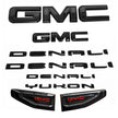 3D Badge Kit for 2021–2026 GMC Yukon Denali Front Tailgate Vent Emblems