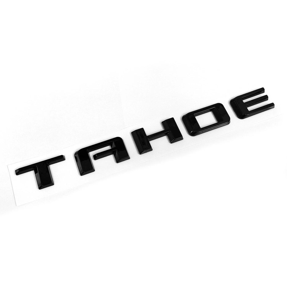 Emblems for 2021+ Chevrolet Tahoe High Country Grille Bowtie Tailgate Gloss Black (5pack / 7pack)