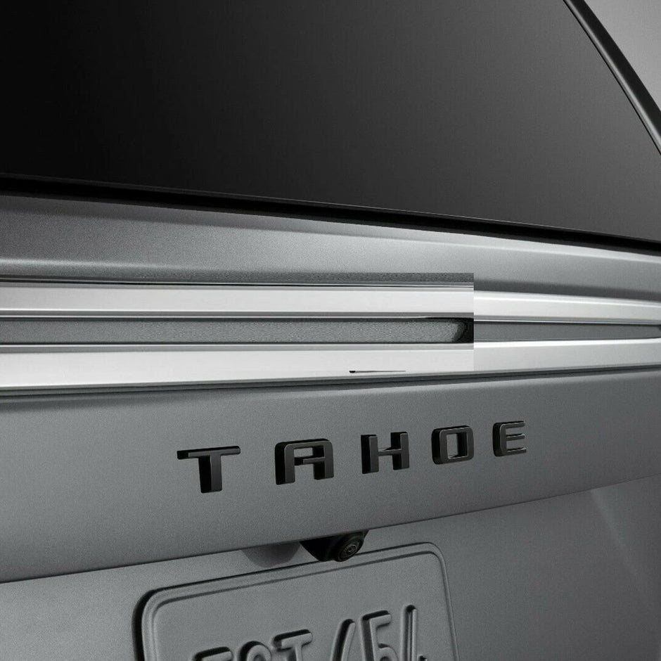 Emblems for 2021+ Chevrolet Tahoe High Country Grille Bowtie Tailgate Gloss Black (5pack / 7pack)