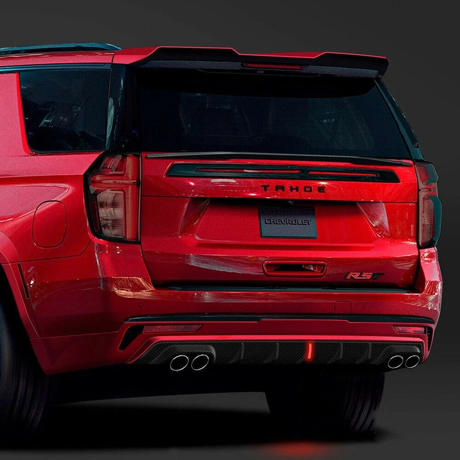 Emblems for 2021+ Chevrolet Tahoe High Country Grille Bowtie Tailgate Gloss Black (5pack / 7pack)