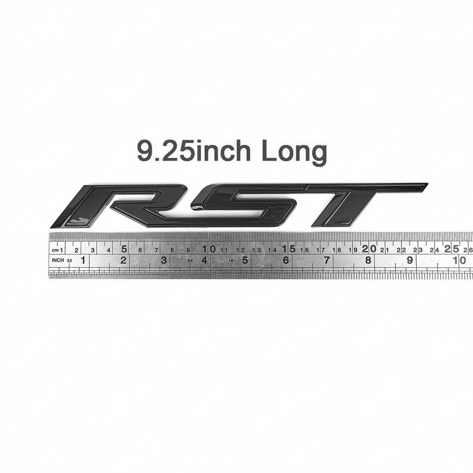 Emblem Kit for 2021+ Chevrolet Tahoe RST Grille & Tailgate Bowtie Gloss Black (4pack / 6pack)