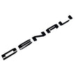 Replacement Kit for 2019-2024 GMC Yukon Denali Grille Tailgate Emblems Black 4pack / 6pack