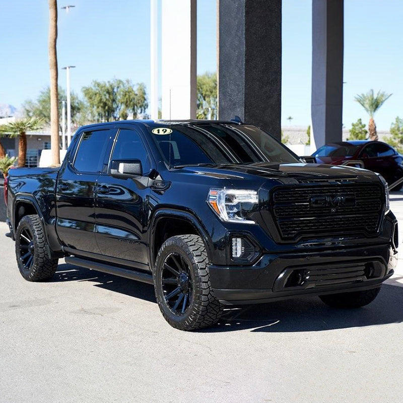 Gloss Black Denali HD Emblems For GMC Sierra 2500HD/3500HD 2019-2023 – OEM Fit – Pair