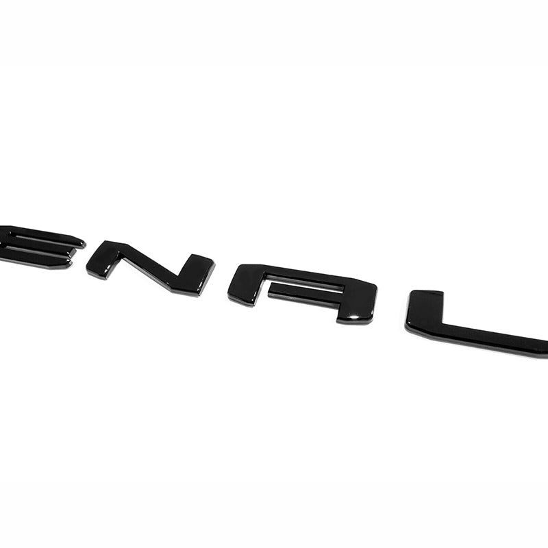 Emblems for 2019-2025 GMC Sierra 2500HD 3500HD 3D Badges Replacement Black (4pack / 6pack)