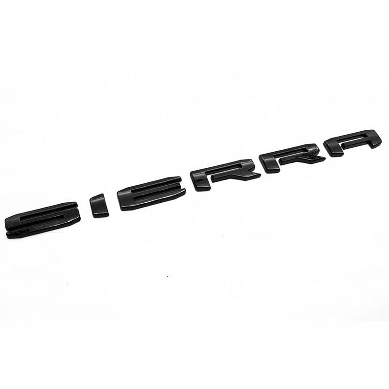 Emblems for 2019-2025 GMC Sierra 2500HD 3500HD 3D Badges Replacement Black (4pack / 6pack)