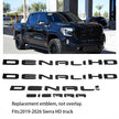 Emblem Kit for 2019-2026 GMC Sierra 2500HD 3500HD 3D Badge Replacement 4pack/6pack