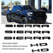 Emblem Kit for GMC Sierra HD 2019–2026 Grille & Tailgate Badges Set