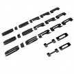 Custom Grille Tailgate Sierra HD Emblem Door Rear Liftgate Nameplate 3D Badges for 19-25 GMC Sierra 2500HD 3500HD 84287337 (3pack / 5pack)