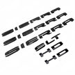 Grille Tailgate Door Rear With SLT Badges for 19-25 Sierra 2500HD 3500HD (4pack / 6pack)