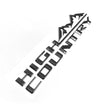 Emblem Kit for 2021+ Suburban High Country Grille & Tailgate Bowtie Gloss Black (5pack / 7pack)