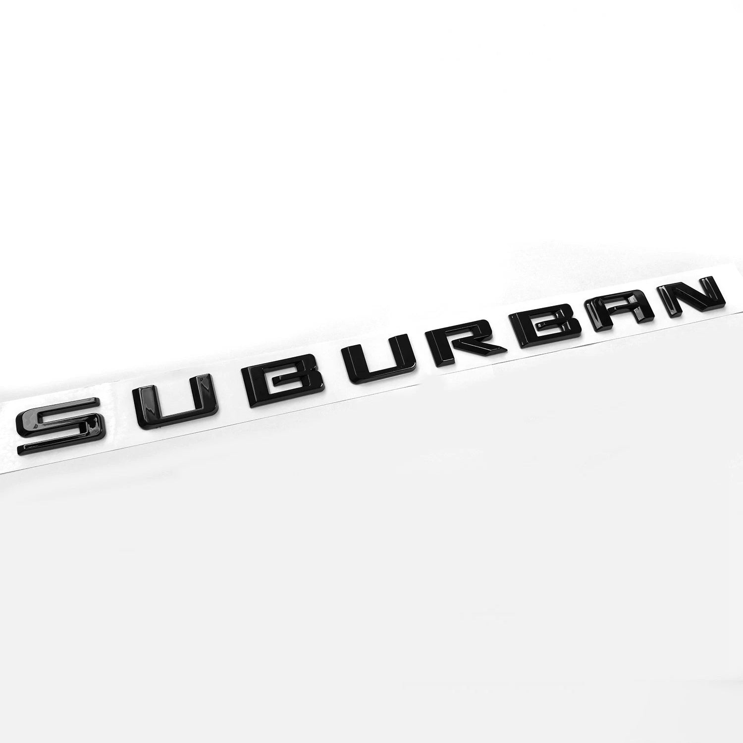 Emblem Kit for 2021+ Suburban High Country Grille & Tailgate Bowtie Gloss Black (5pack / 7pack)