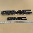 Emblem Kit for 2021+ GMC Yukon (XL) AT4 Front Grille & Tailgate Badges (Chrome / Gloss Black) 6-pack