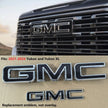 Emblem Kit for 2021+ GMC Yukon (XL) AT4 Front Grille & Tailgate Badges (Chrome / Gloss Black) 6-pack