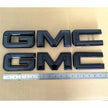 Emblem Kit for 2019+ GMC Sierra AT4 1500 Grille Badge Gloss Black 6-pack