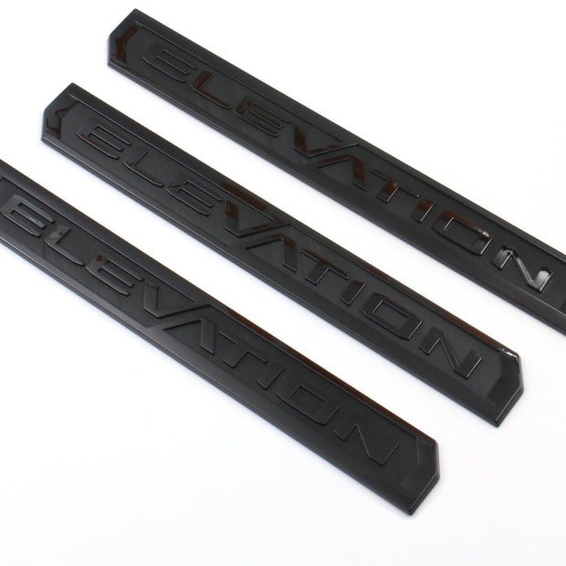 Elevation Emblem Set for 2023–2026 GMC Sierra 1500 Exterior Badge Kit