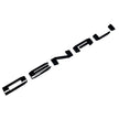 Grille & Rear with three Denali Emblem badge for 2019-2024 GMC Yukon Gloss Black 6pack