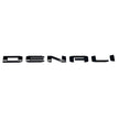 Grille & Rear with three Denali Emblem badge for 2019-2024 GMC Yukon Gloss Black 6pack