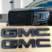 Premium 3D Grille & Tailgate Emblems for GMC 2023 - 2025 Canyon (Chrome / Matte / Gloss Black) 2-pack