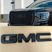 Front Grille Emblem Nameplate Replacement for 2021-2025 GMC Yukon (Chrome / Matte / Gloss Black) 1-pack