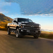 Grille & Tailgate Bowtie Emblem Badge for 2019-2021 Silverado 1500 (Chrome / Gloss Black) 2-pack
