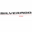 Replacement Kit for 2022+ Chevy Silverado 1500 LTZ Grille Bowtie Emblem (Chrome / Gloss Black) 5pack