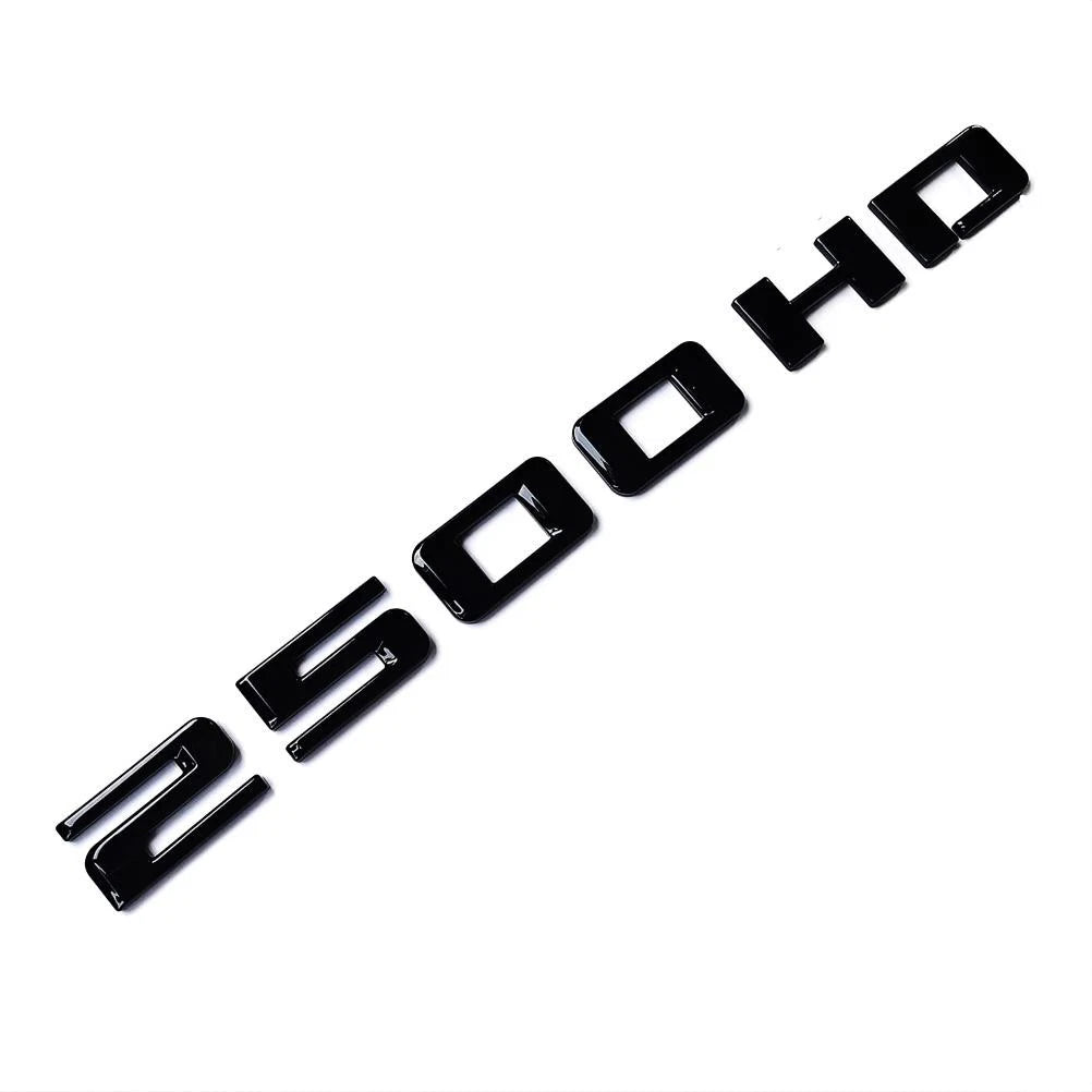 Emblem Kit for 2020+ Chevrolet Silverado 2500HD Z71 LT Grille Bowtie Gloss Black 7-pack