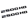 Emblem Kit for 2020+ Chevrolet Silverado 2500HD Z71 LT Grille Bowtie Gloss Black 7-pack