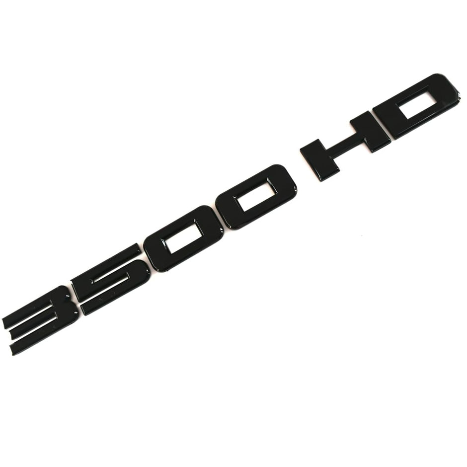 Grille Bowtie Badge Kit for 2020+ Chevrolet Silverado 3500HD Z71 LTZ Gloss Black 7-pack