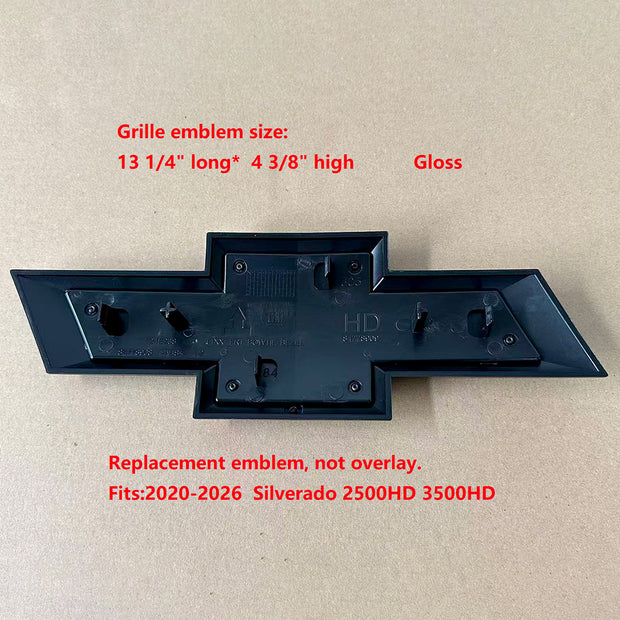 Full Emblem Set – Style Replacement for 2020+ Silverado 3500HD Z71 LTZ