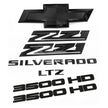 Full Emblem Set Style Replacement for 2020+ Silverado 3500HD Z71 LTZ