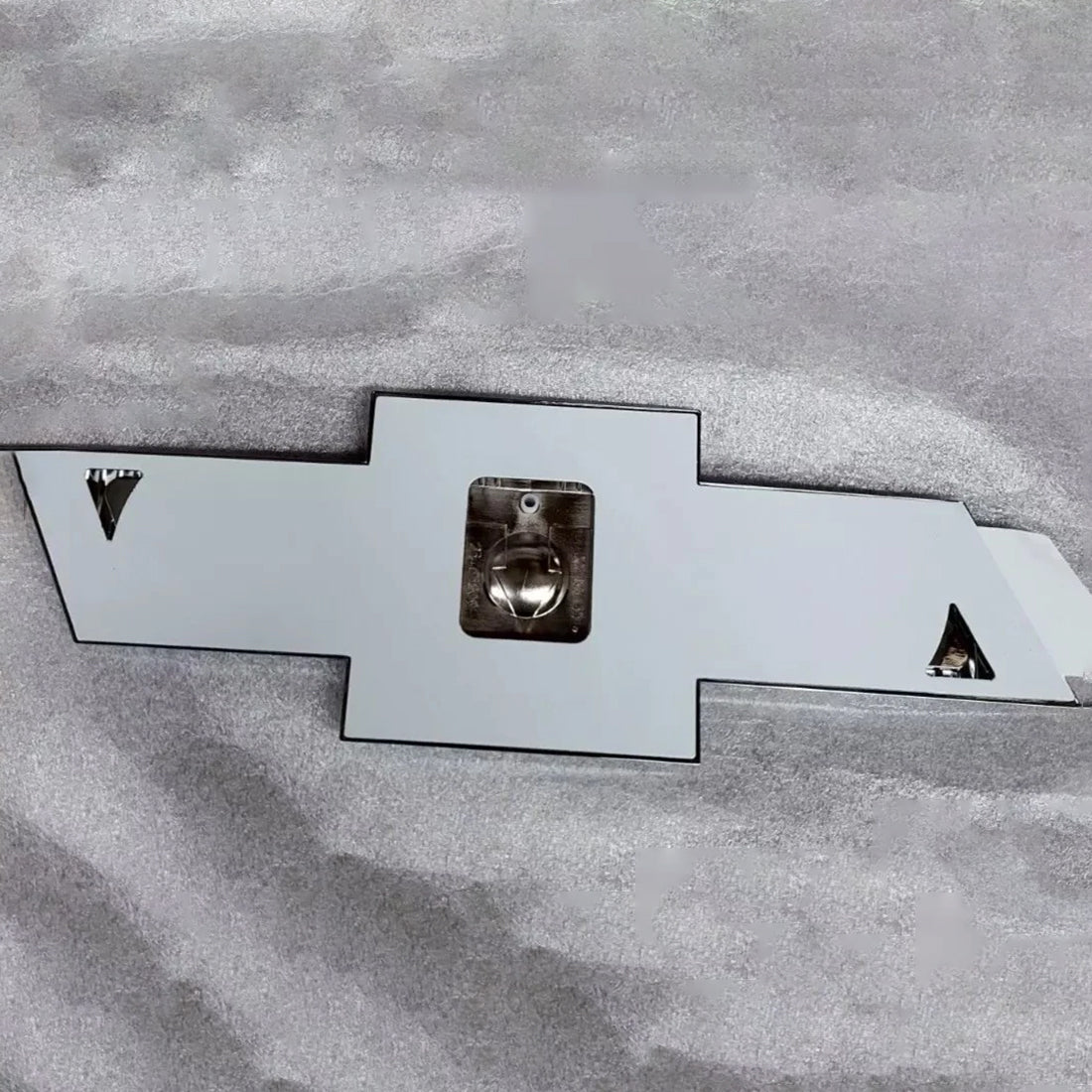 Grille & Tailgate Bowtie Emblems for 2020-2026 Silverado 2500HD 3500HD (Chrome / Gloss Black) 2-pack