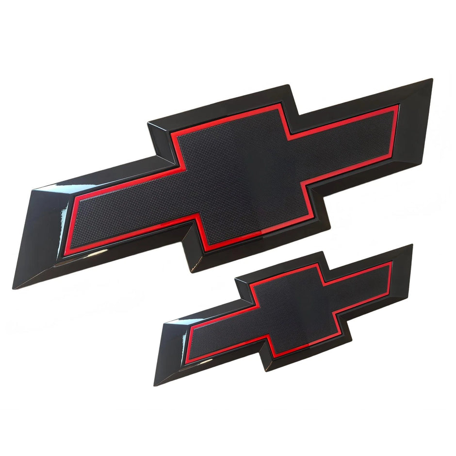 Grille and Tailgate Bowtie Emblems for 2021-2026 Tahoe Suburban Badge Kit