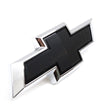 2020-2025 Grille Bowtie Emblem Replacement for Chevrolet Silverado 1500 (Chrome / Gloss Black) 1-pack