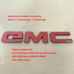 Rear Tailgate Emblem for 2021-2025 GMC Canyon Nameplate Replacement (Chrome / Matte / Gloss Black) 1-pack