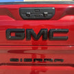 Tailgate Emblem for 2019+GMC Sierra 1500 2500HD 3500HD 2021+ Canyon (Chrome / Matte / Gloss Black) 1-pack