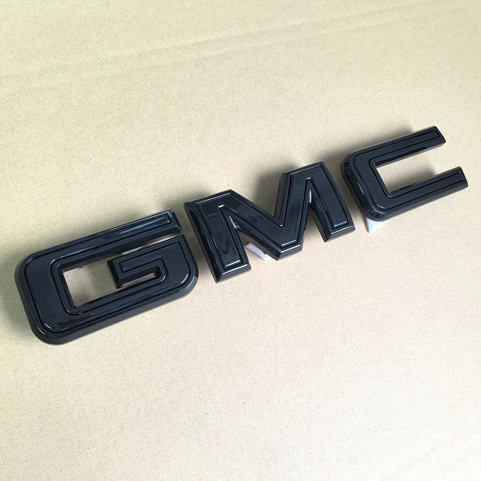 Grille Emblem for GMC 2021-2026 Terrain Acadia 2021-2022 Canyon (Chrome / Gloss Black) 1-pack