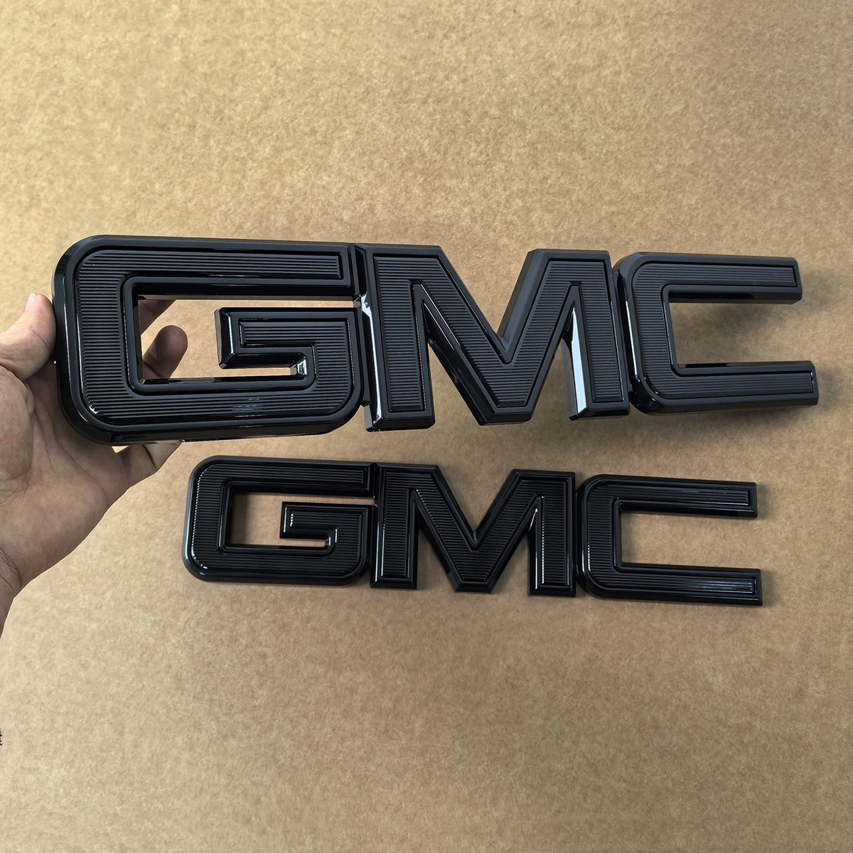 Front & Rear Emblem Set for 2014-2018 GMC Sierra 1500 2015‑2019 2500HD