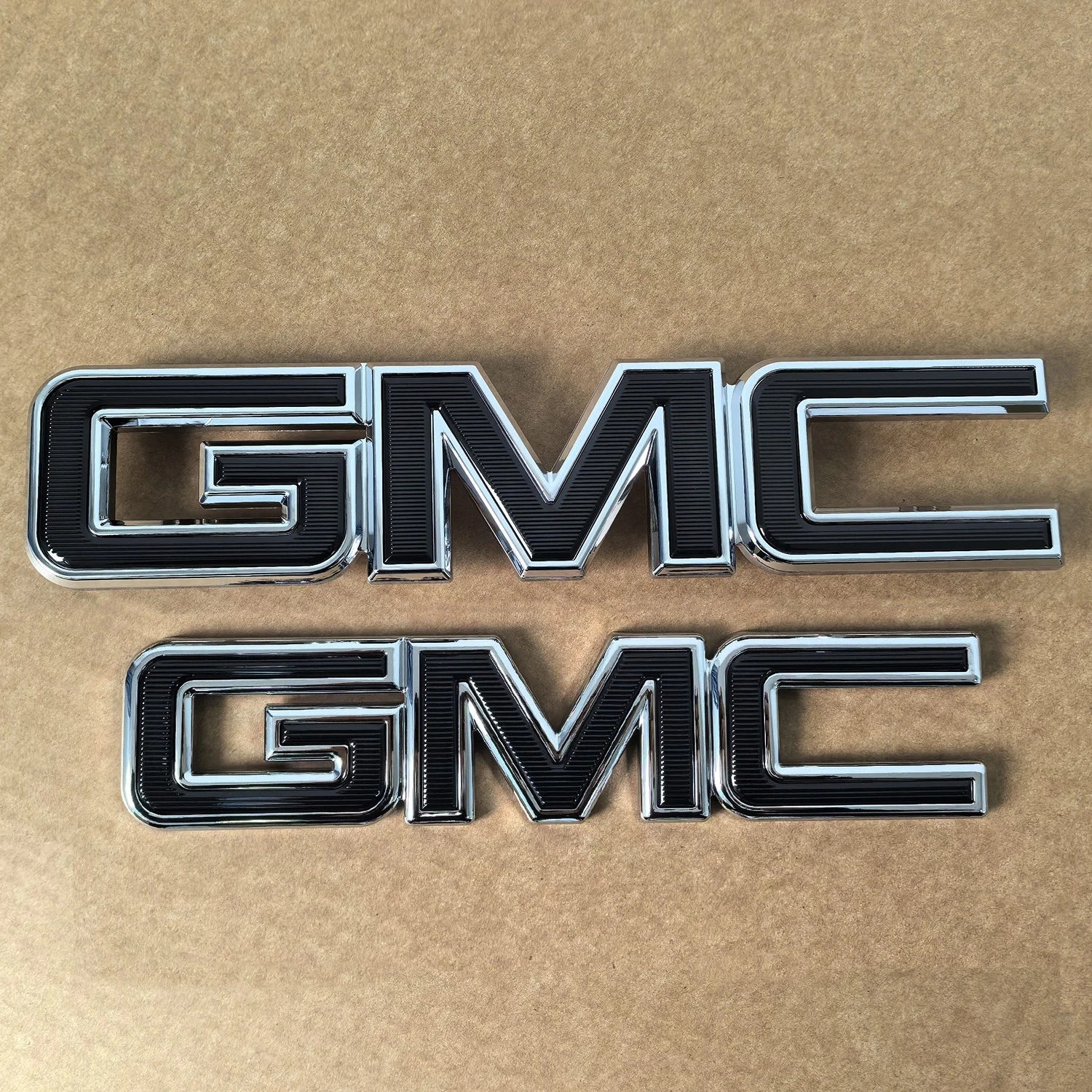 Front & Rear Emblem Set for 2014-2018 GMC Sierra 1500 2015‑2019 2500HD