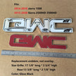 Front & Rear Emblem Set for 2014-2018 GMC Sierra 1500 2015‑2019 2500HD