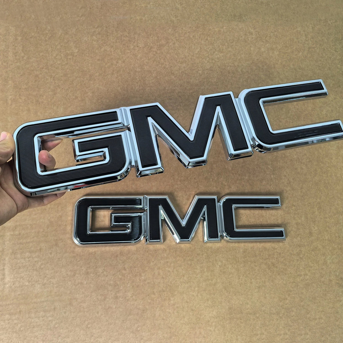 Front & Rear Emblem Set for 2014-2018 GMC Sierra 1500 2015‑2019 2500HD