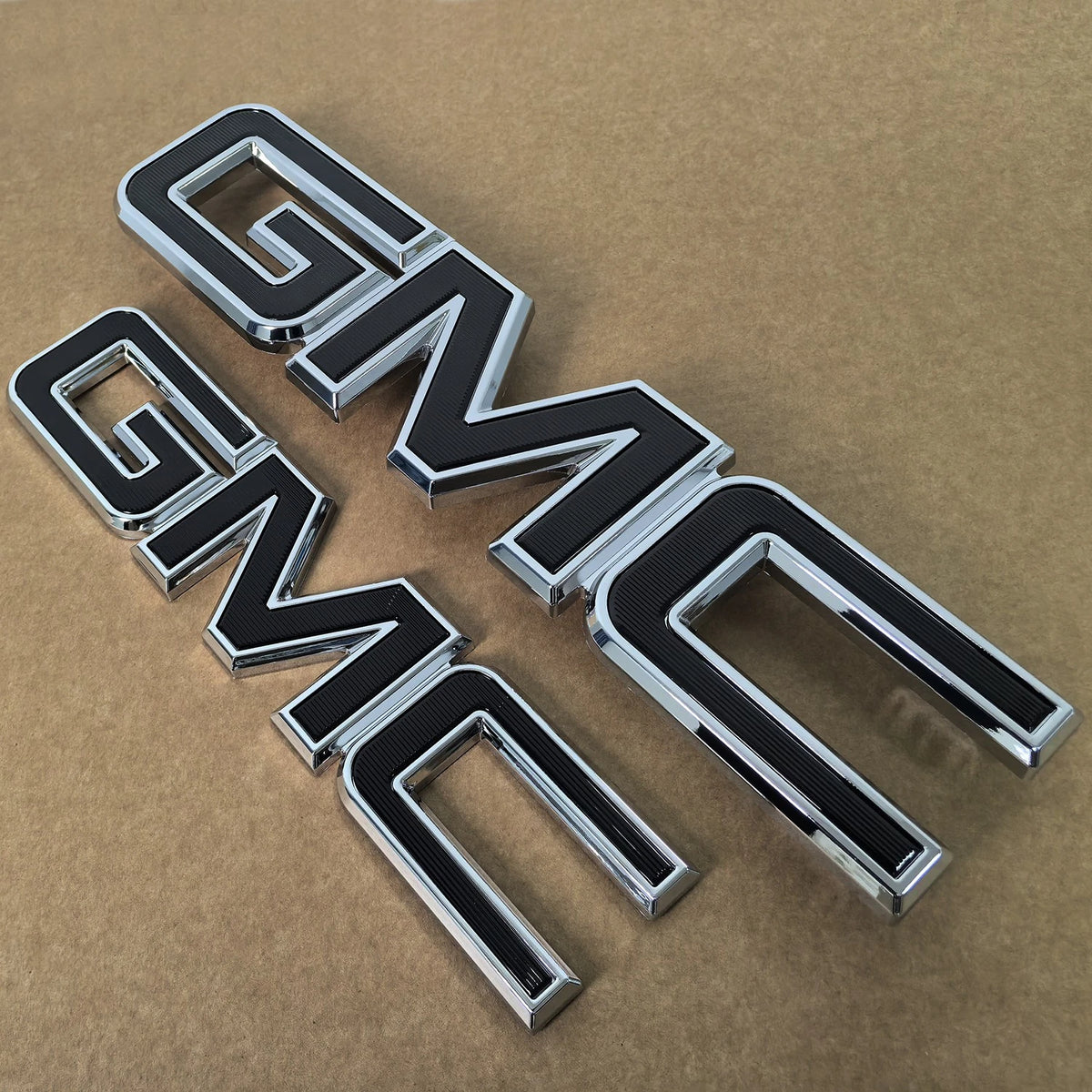Front & Rear Emblem Set for 2014-2018 GMC Sierra 1500 2015‑2019 2500HD
