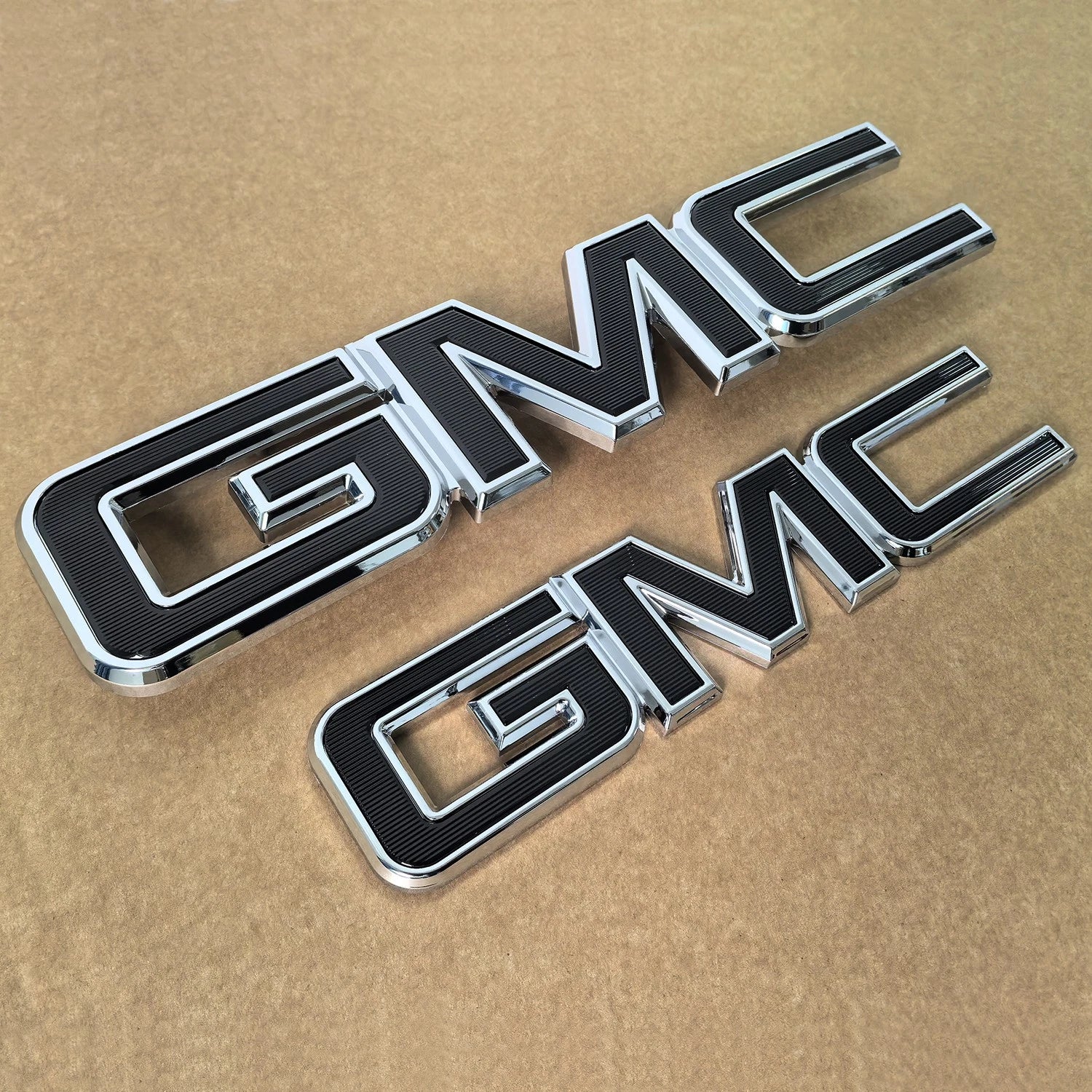 Front & Rear Emblem Set for 2014-2018 GMC Sierra 1500 2015‑2019 2500HD
