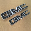 Front & Rear Emblem Set for 2014-2018 GMC Sierra 1500 2015‑2019 2500HD