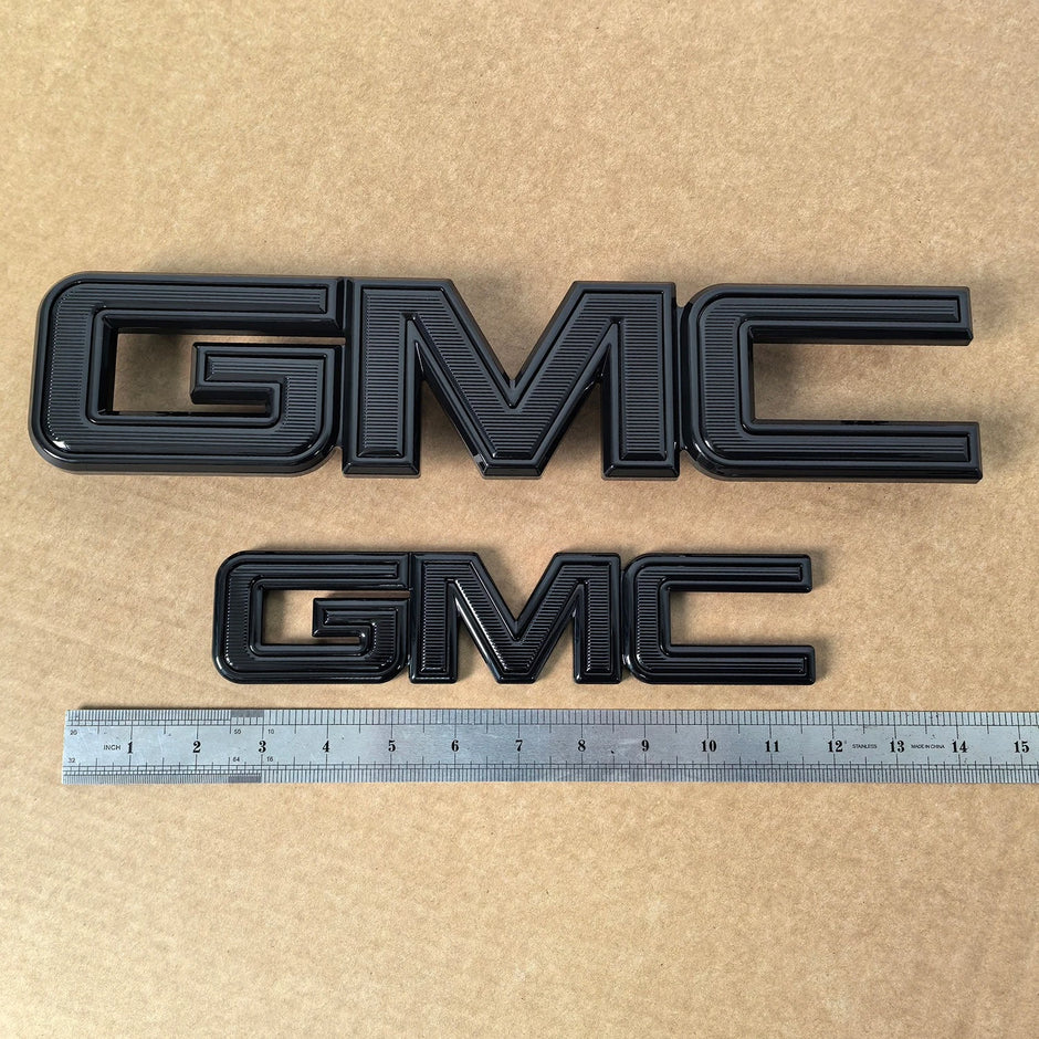 Front & Rear Emblem Set for 2015–20 GMC Yukon (XL) Canyon 2017–19 Acadia