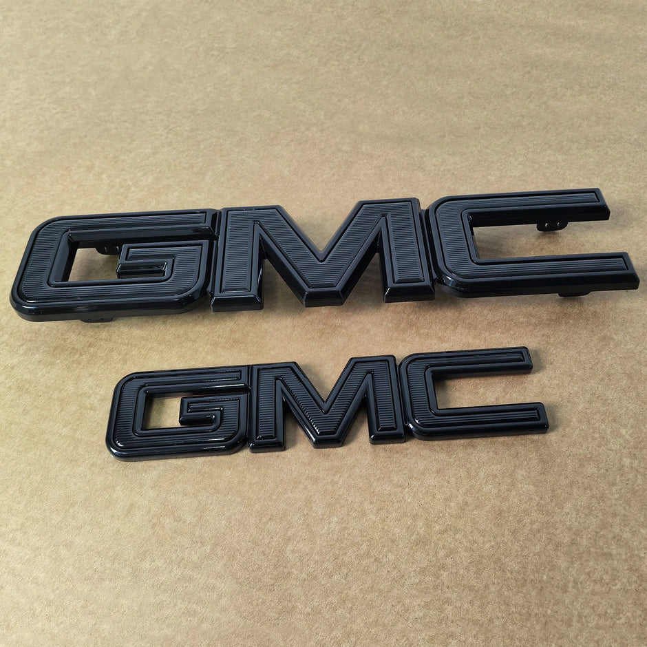 Front & Rear Emblem Set for 2015–20 GMC Yukon (XL) Canyon 2017–19 Acadia