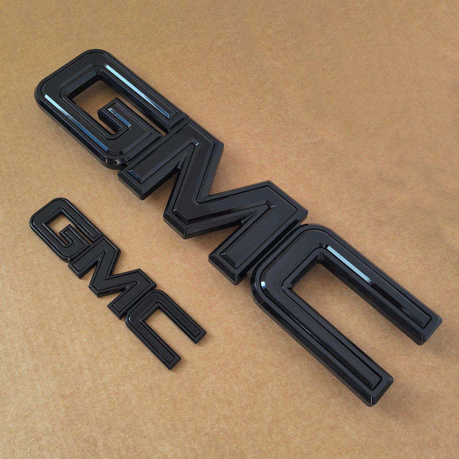Grille & Tailgate Emblem Set for 2007–2013 GMC Sierra 1500 2500HD 3500HD