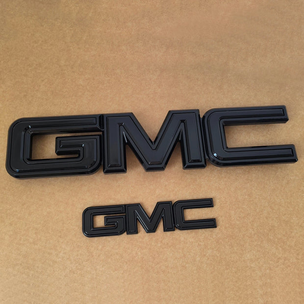 Grille & Tailgate Emblem Set for 2007–2013 GMC Sierra 1500 2500HD 3500HD