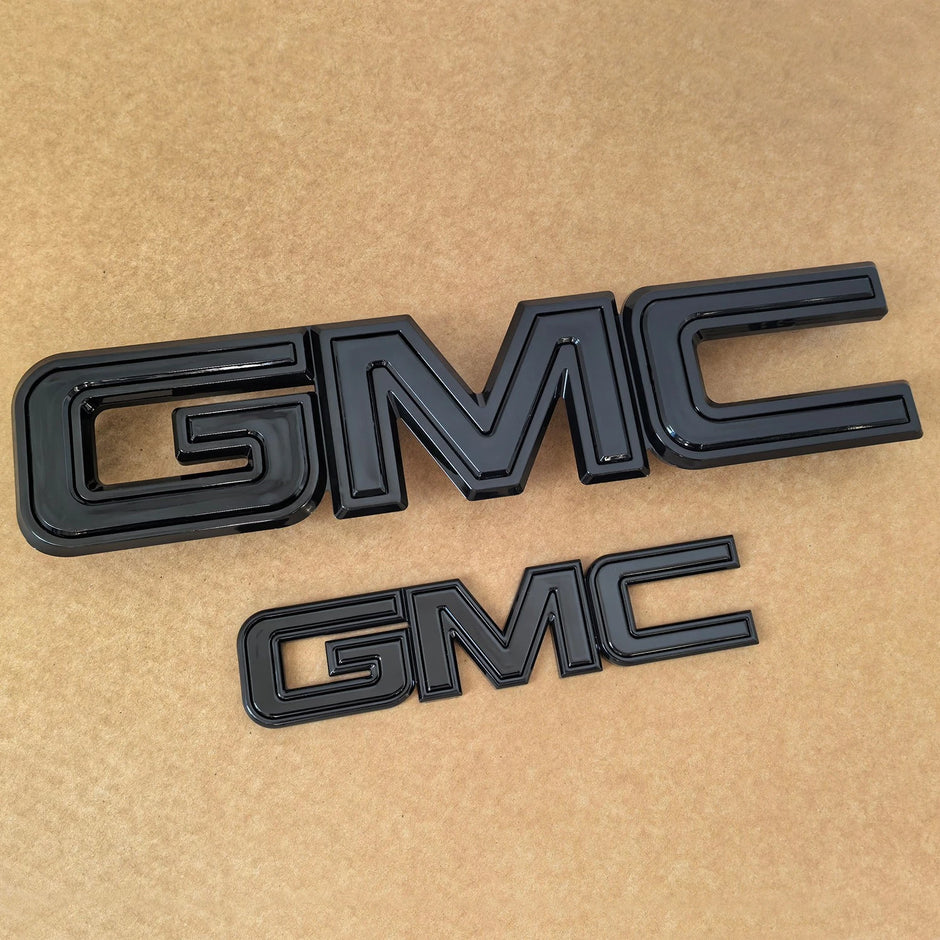 Grille & Tailgate Emblem Set for 2007-2014 GMC Yukon (XL) 2007-2016 Acadia