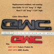 Grille & Tailgate Emblem Set for 2007-2014 GMC Yukon (XL) 2007-2016 Acadia